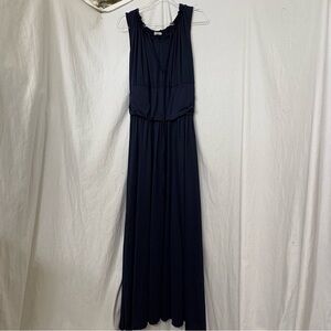 Meaeor Navy Floor length dress
